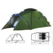 Палатка туристическая «Meran» с тамбуром,  2-х слойная.